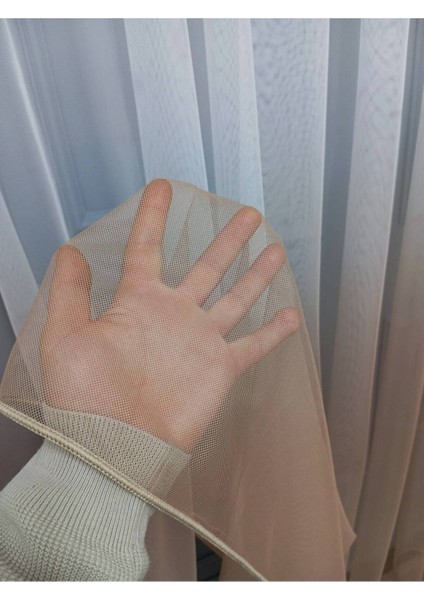 Vizon Renkli Renk Geçişli Değrade Sağ/sol Takım Tül Fon Perde fırsatları