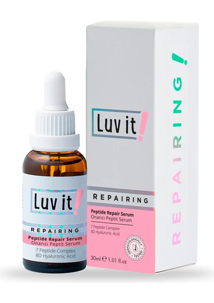 Luv It! Yaşlanma Karşıtı, Cilt Yenileyici ve Onarıcı Peptit Serum