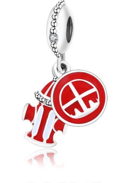 Itfaye Kaskı ve Musluk Sallantılı Charm
