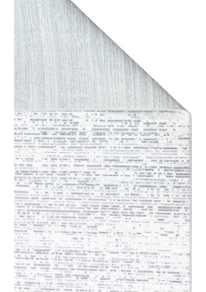 Sateen Koleksiyonu Makinede Yıkanabilen, Kolay Kullanımlı Kaymaz Taban Halı ST101 Açık Gri fırsatları