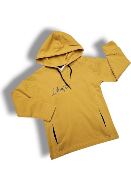 Alg Liberte Kapşonlu Şardonlu Cepli 3 Ip Sweat