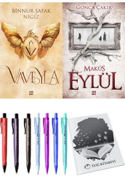 Eylül 2 Makus ve Dokuz Yayınları Vaveyla 1 Sönmüş Binnur Şafak Nigiz 2li Set