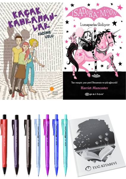Isadora Moon 7 Lunaparka Gidiyor ve Kaçak Kahramanlar 2li Set