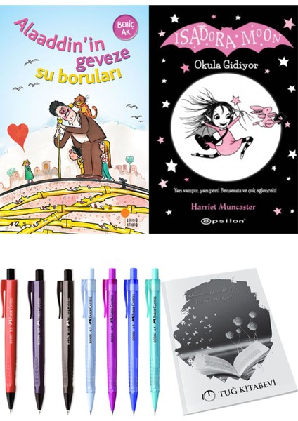 Isadora Moon 1 Okula Gidiyor ve Alaaddin’in Geveze Su Boruları 2li Set