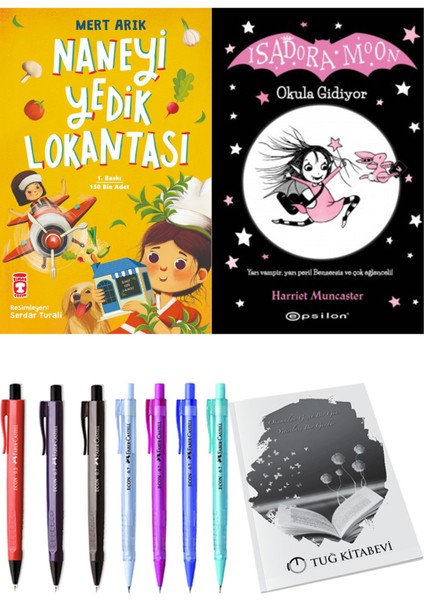 Isadora Moon 1 Okula Gidiyor ve Naneyi Yedik Lokantası 2li Set