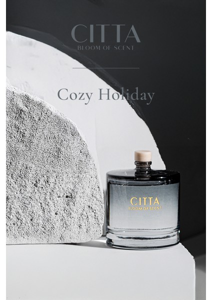 Cıtta Bloom Of Scent | 3'lü Oda Parfümü Seti | Hediye Seti Oda Kokusu | 120 ml Oda Kokusu