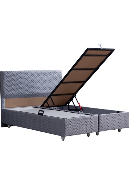 Kristal Ikili Set, Baza Başlık Seti, Gri
