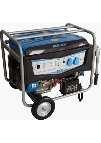 YM6500LQE Benzinli Jeneratör İpli Marşlı Monofaze 5.5 Kw