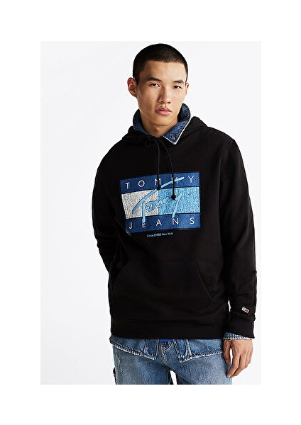 Tjm Reg Dna Flag Twıst Hood Ext