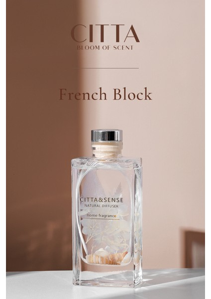Cıtta Bloom Of Scent | Dream Serisi | French Block Oda Kokusu | 150 ml Oda Kokusu