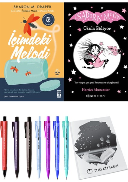 Isadora Moon 1 Okula Gidiyor ve Içimdeki Melodi 2li Set