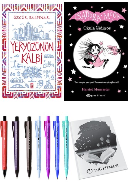 Isadora Moon 1 Okula Gidiyor ve Yeryüzünün Kalbi 2li Set