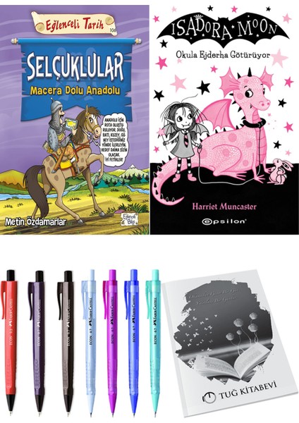 Isadora Moon 6 Okula Ejderha Götürüyor ve Selçuklular Macera Dolu Anadolu 2li Set