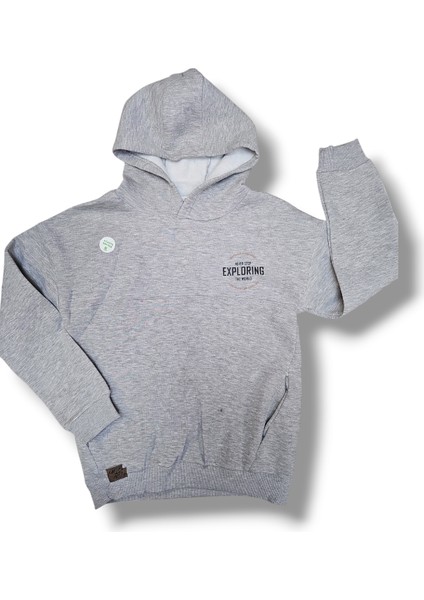 Alg Exploring Arka Baskılı Cepli 3 Ip Şardonlu Sweat