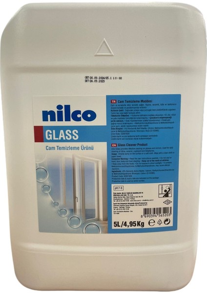 Glass Sıvı Cam Temizleyici (5 Lt)