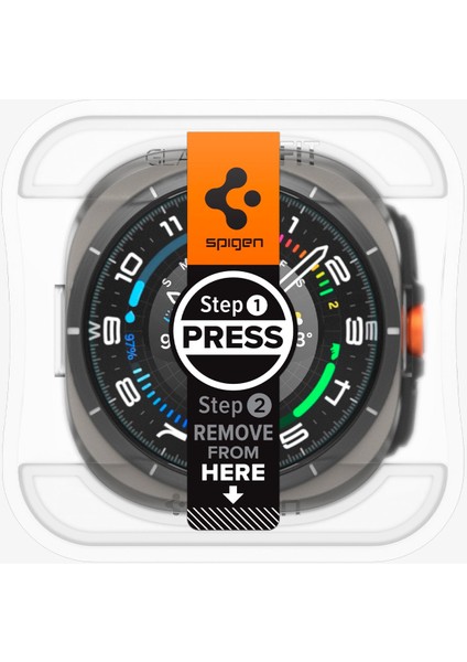 Galaxy Watch Ultra (47mm) Cam Ekran Koruyucu Kolay Kurulum GLAS.tR EZ Fit Slim HD (2 Adet) - AGL08349 indirimleri