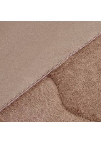 Flufy Çift Kişilik Soft Dream Comfort Set Pudra