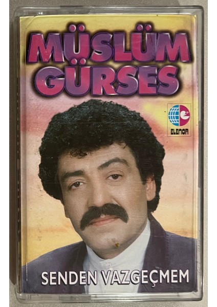 Müslüm Gürses Senden Vazgeçmem Kaset (Orjnal 1994 Dönem Baskı Kaset)