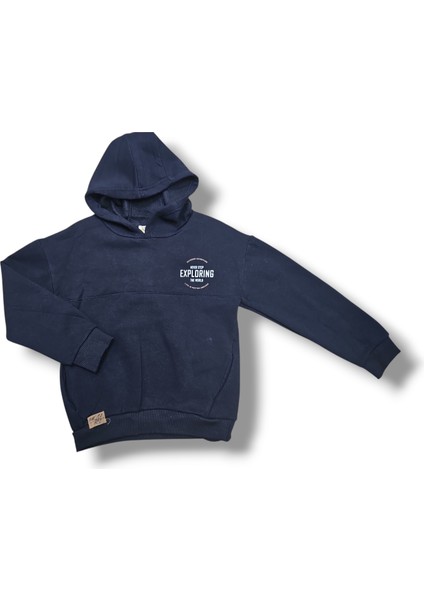 Alg Exploring Arka Baskılı Cepli 3 Ip Şardonlu Sweat