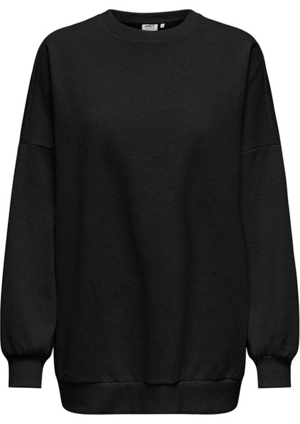 Onldaze L/s Oversıze O-Neck Swt Kadın Siyah Sweatshirt - 15335172