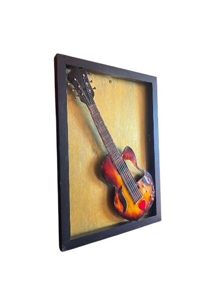Dekoratif Gitar Tablo