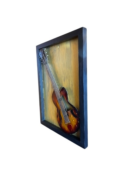 Dekoratif Gitar Tablo