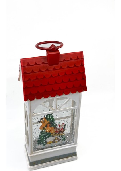 Işıklı ve Müzikli Kar Küresi - Noel Baba ve Geyikleri fırsatları