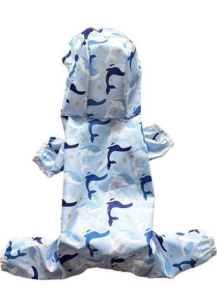 Açık Hava Köpek Yağmurluğu Rüzgar Geçirmez ve Yağmur Geçirmez Küçük ve Orta Boy Köpekler Için Uygun Köpek Yağmurluğu (Yurt Dışından)