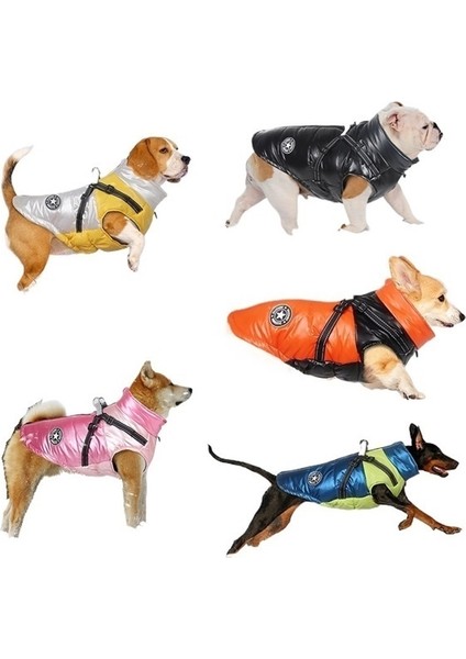 Sarı Sıcak Köpek Pamuklu Ceket Su Geçirmez ve Rüzgar Geçirmez Köpek Giysileri (Yurt Dışından) fiyatları