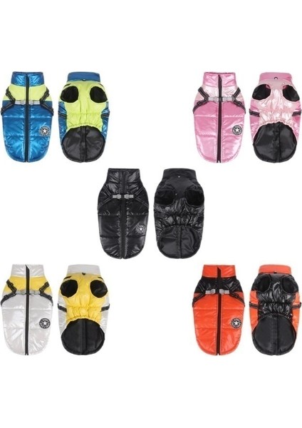 Sarı Sıcak Köpek Pamuklu Ceket Su Geçirmez ve Rüzgar Geçirmez Köpek Giysileri (Yurt Dışından) modelleri