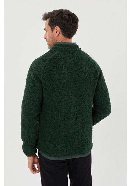 Regular Fit Peluş Mont- 8055