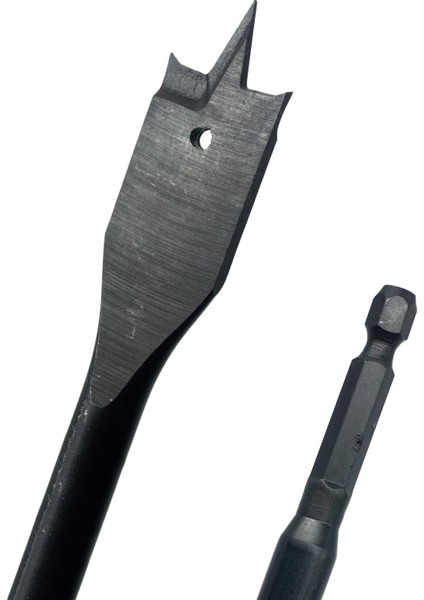 Ekstra Uzun Ahşap Yaprak Matkap Ucu Kelebek 24 mm