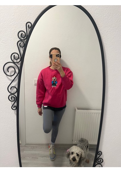 Miyu Kadın Fuşya Sweatshirt fırsatları