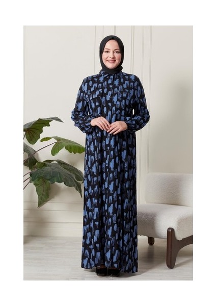 Kadin Buyuk Beden Oversize Rahat Kalıp Yazlik Elbise Alaçatı Model