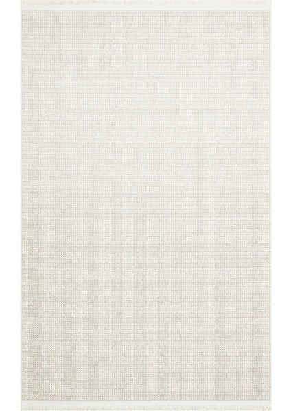 Motto Koleksiyonu Yumuşak Tozsuz Örgü Dokuma Modern Halı Plain Bej fırsatları