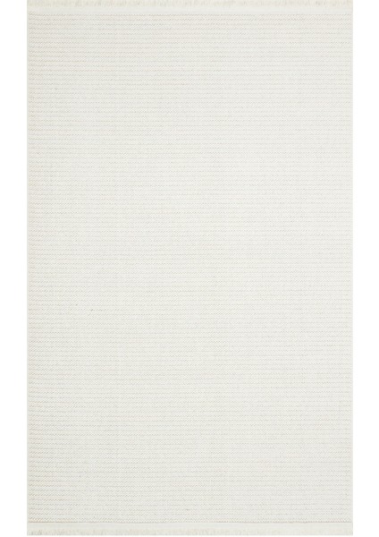 Motto Koleksiyonu Yumuşak Tozsuz Örgü Dokuma Modern Halı Mot Plain Beyaz modelleri