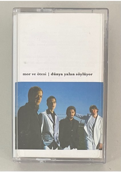 Mor ve Ötesi Dünya Yalan Söylüyor Kaset (2004 Dönem Baskı Kaset)