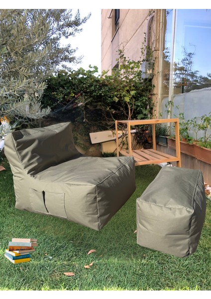 Xxl Sedir Armut Koltuk ve Ayak Ucu Pufu