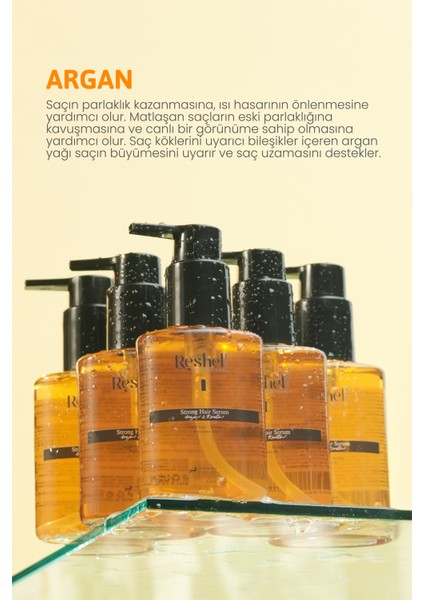 Argan ve Keratin Bakım Yağı 100ML