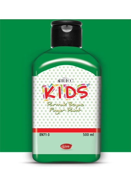 Kids Parmak Boya 500 ml Yeşil