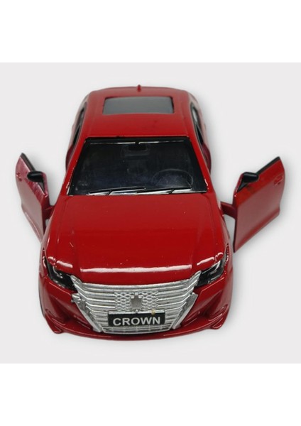 Çek Bırak Metal Araba Sesli Işıklı - Kırmızı modelleri