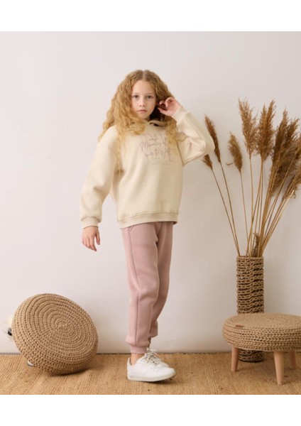 8-12 Yaş Arası 3 Iplik Kız Çocuk Alt Üst Takım