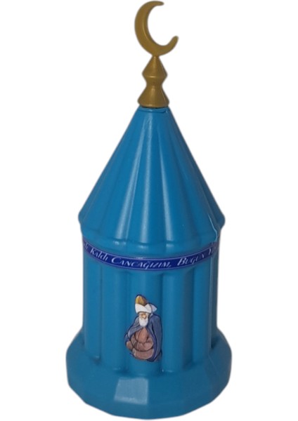 Yeşil Kubbe 90 ml Kolonya Özel Tasarım Pet Şişe