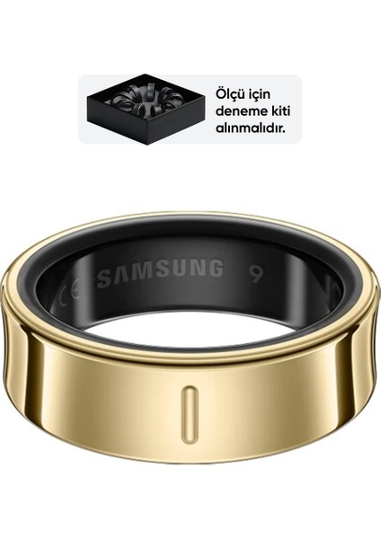 Galaxy Ring 8 Size 18.2 mm Altın Titanyum