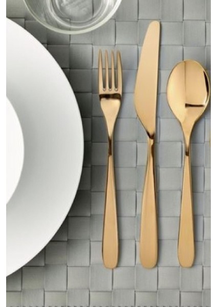 Tıllagd Gold 24 Parça Çatal Kaşık Bıçak Seti fiyatları