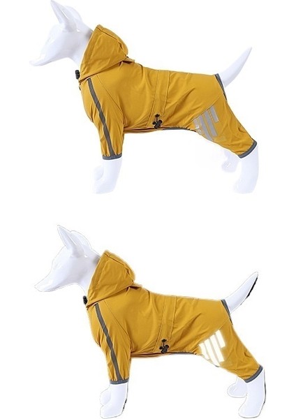 Köpek Yağmurluğu Su Geçirmez Büyük, Orta ve Küçük Köpekler Açık Havada Evcil Hayvan Yağmurluğu (Yurt Dışından) modelleri