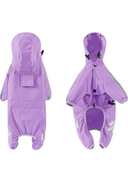 Köpek Yağmurluğu Su Geçirmez Büyük, Orta ve Küçük Köpekler Açık Havada Evcil Hayvan Yağmurluğu (Yurt Dışından)