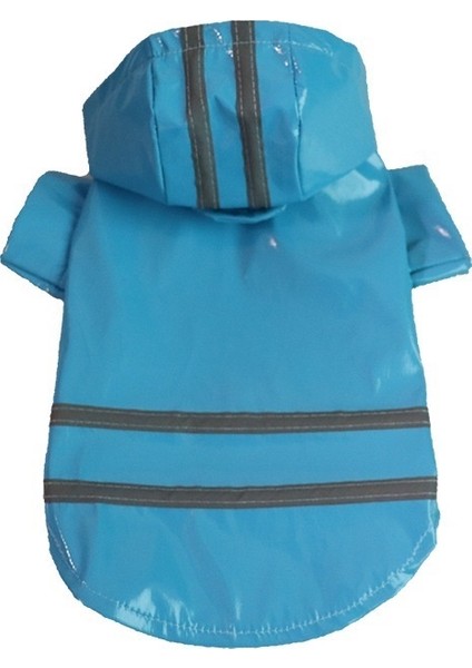 Yansıtıcı Şeritli Evcil Hayvan Yağmurluğu Evcil Hayvan Kapüşonlu Yağmurluk (Yurt Dışından)