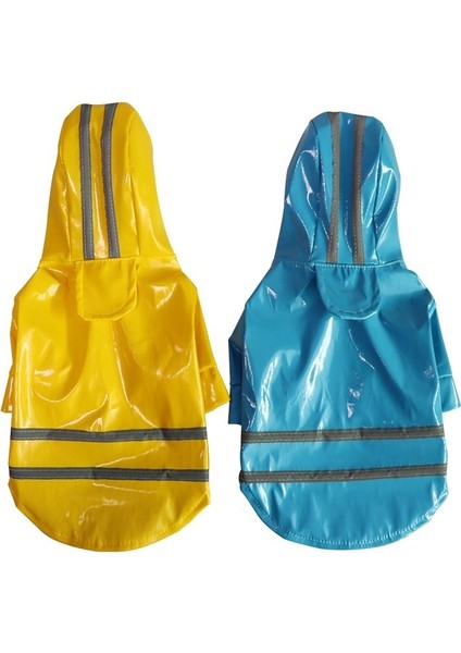 Yansıtıcı Şeritli Evcil Hayvan Yağmurluğu Evcil Hayvan Kapüşonlu Yağmurluk (Yurt Dışından) fırsatları
