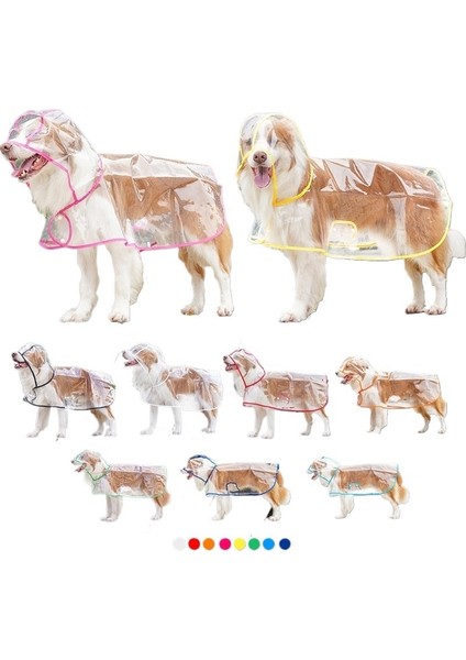 Evcil Hayvan Yağmurluğu Şeffaf Dış Mekan Yağmurluğu Küçük, Orta ve Büyük Köpekler Köpek Yağmurluğu (Yurt Dışından) fiyatları